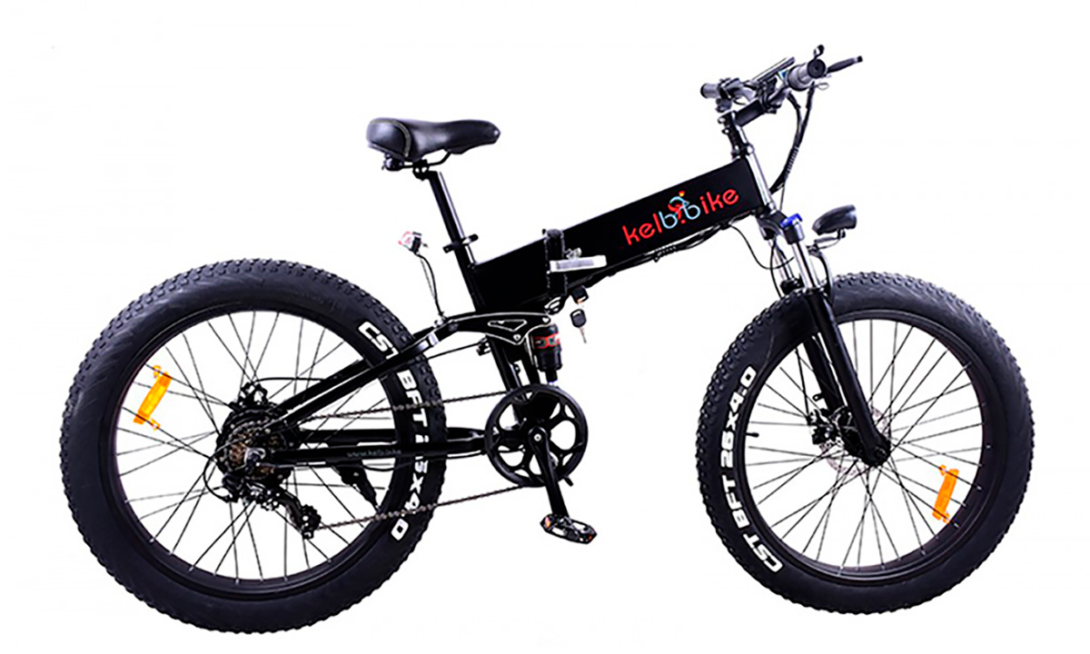 Фотография Электровелосипед Kelb.Bike  Royal 500W, 48V 26"  Серый